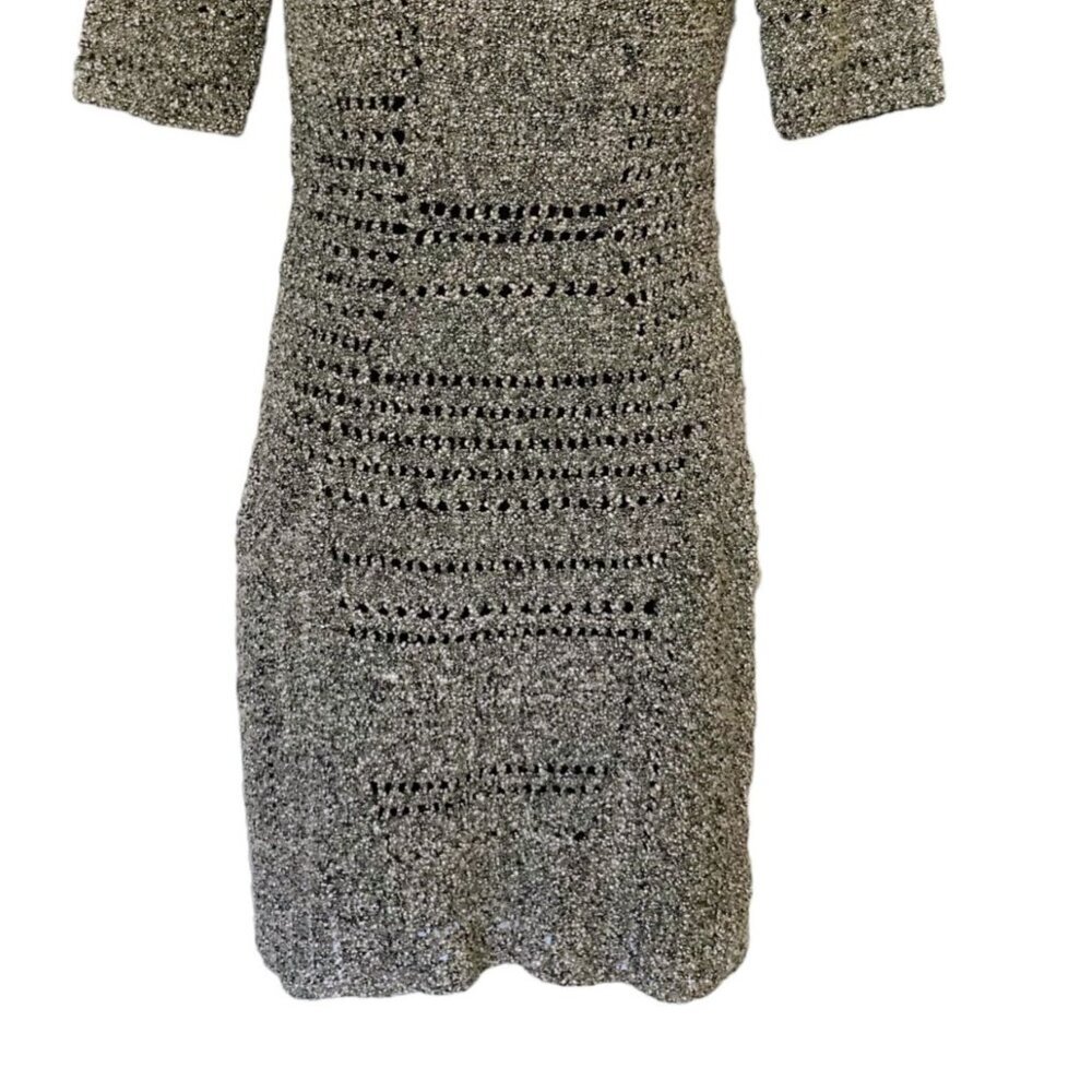 Rag & Bone Hart Knit Dress with Cutout Back Size S marked gray - Picture 6 of 9